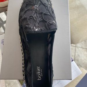 Botkier Sara Espadrille loafer in black